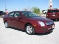 2007 Merlot Metallic Ford Fusion SE  photo #4