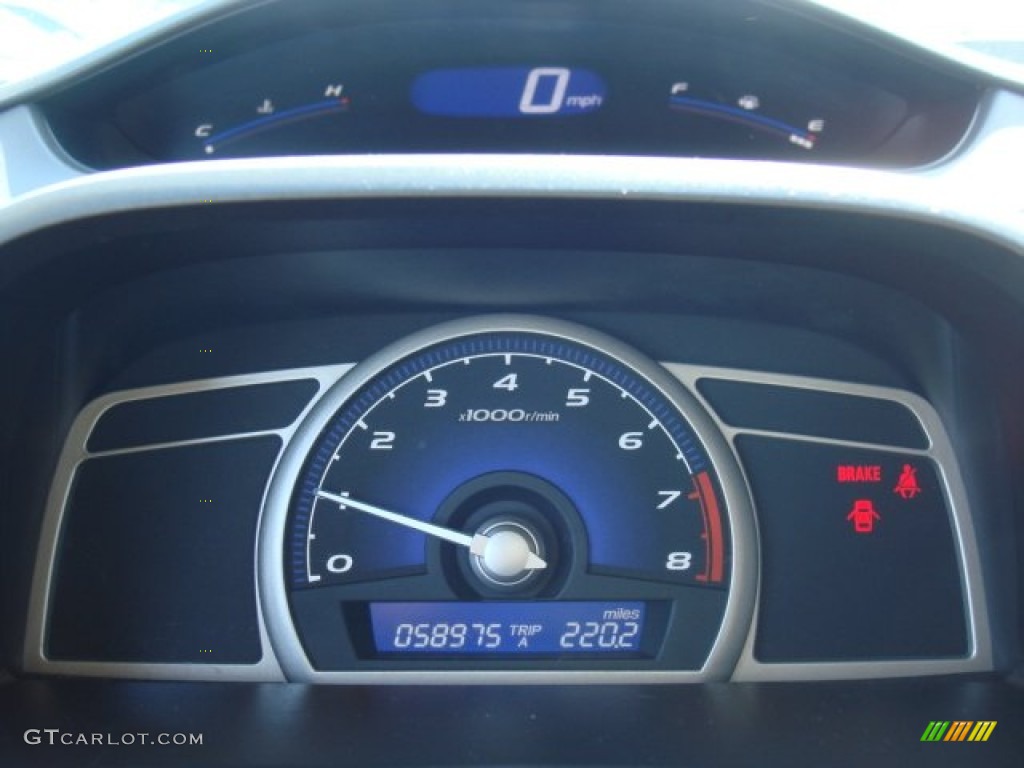 2009 Honda Civic LX Sedan Gauges Photo #68200152