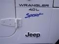 1998 Stone White Jeep Wrangler Sport 4x4  photo #15