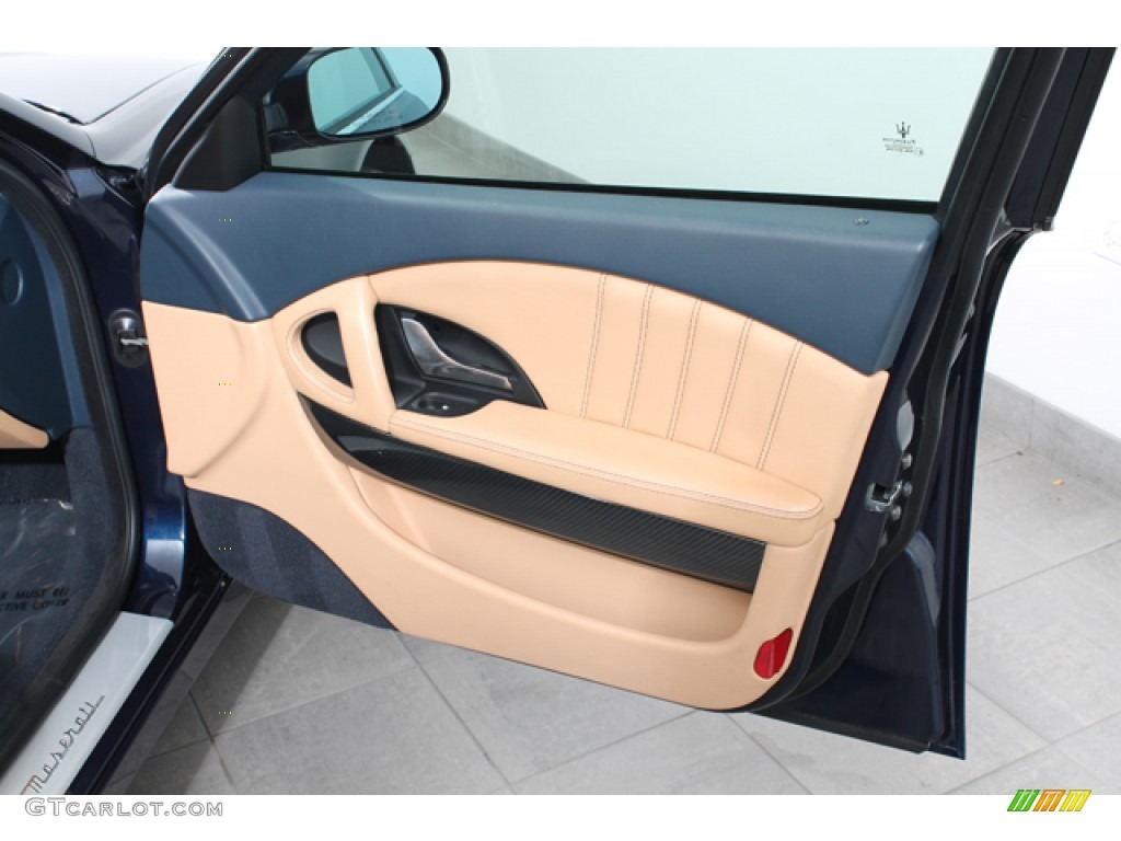2008 Maserati Quattroporte Standard Quattroporte Model Beige (Tan) Door Panel Photo #68200812
