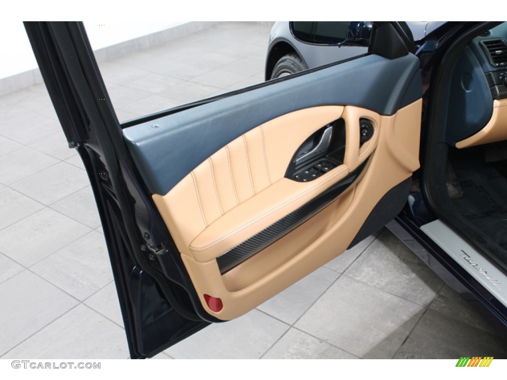 2008 Maserati Quattroporte Standard Quattroporte Model Beige (Tan) Door Panel Photo #68200839