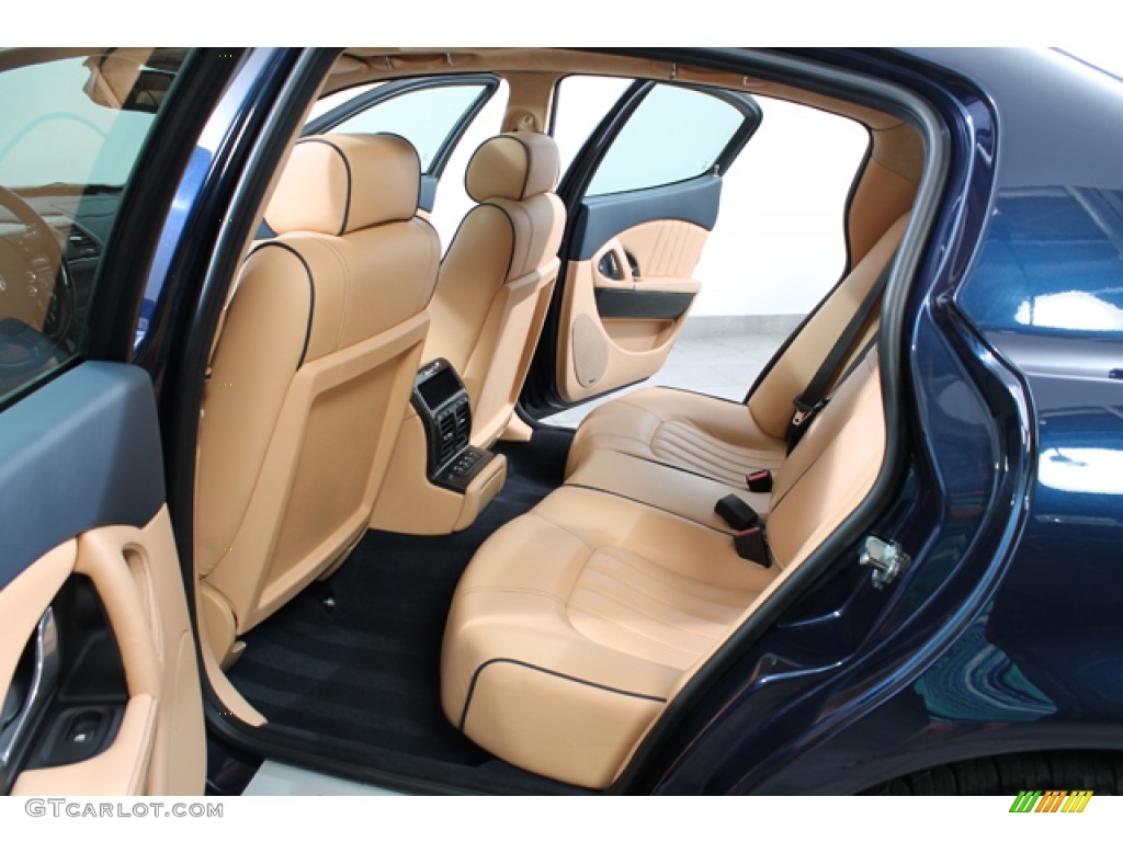 2008 Maserati Quattroporte Standard Quattroporte Model Rear Seat Photo #68200866