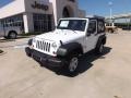 2012 Bright White Jeep Wrangler Sport 4x4  photo #1