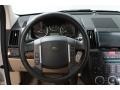 2009 Land Rover LR2 Almond Interior Steering Wheel Photo