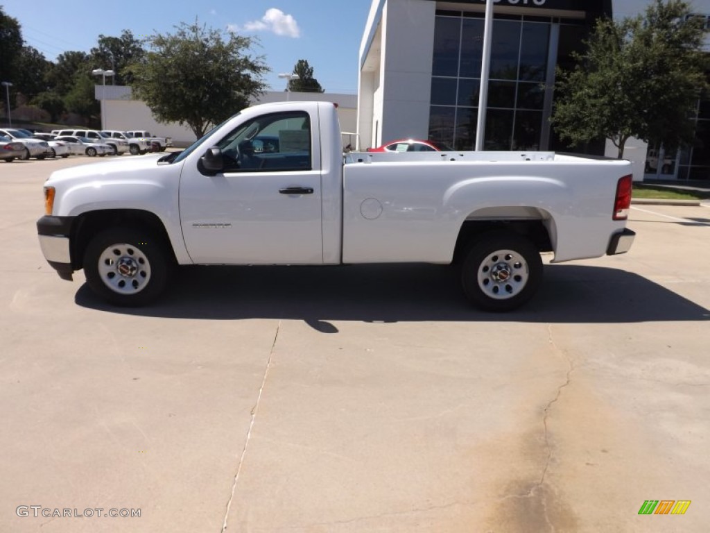 2013 Sierra 1500 Regular Cab - Summit White / Dark Titanium photo #2