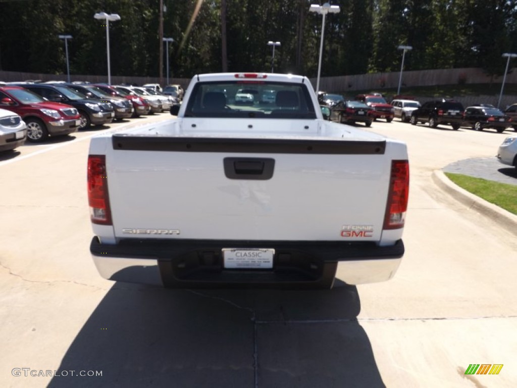 2013 Sierra 1500 Regular Cab - Summit White / Dark Titanium photo #4