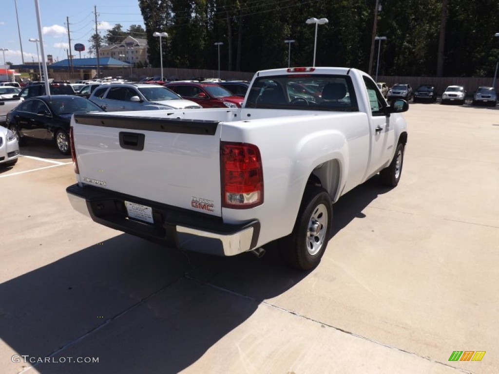2013 Sierra 1500 Regular Cab - Summit White / Dark Titanium photo #5