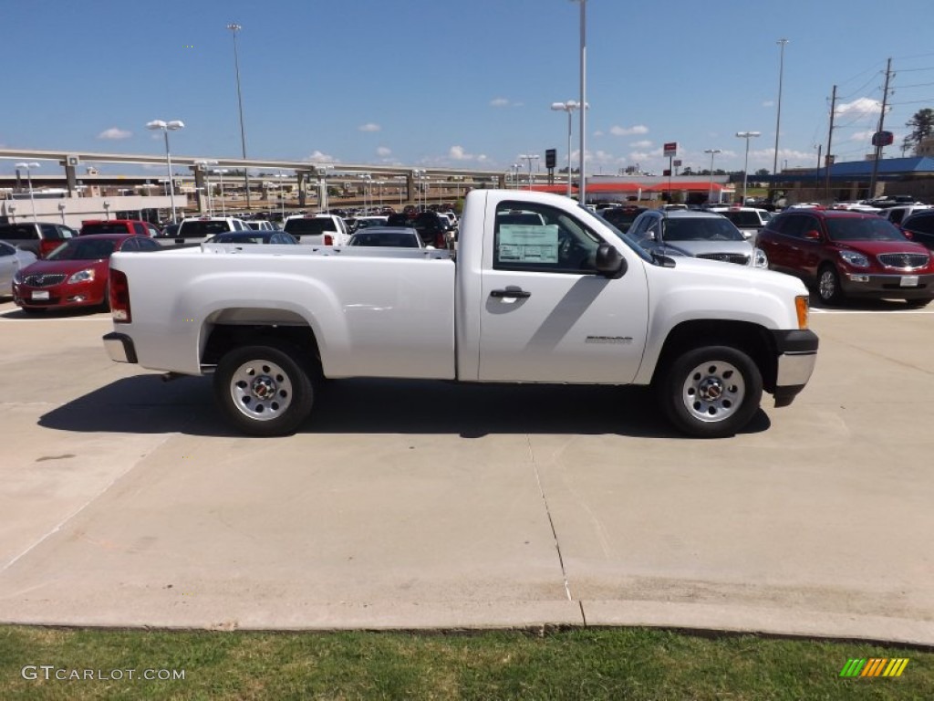 2013 Sierra 1500 Regular Cab - Summit White / Dark Titanium photo #6