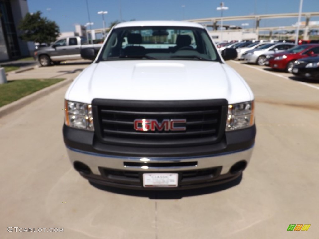 2013 Sierra 1500 Regular Cab - Summit White / Dark Titanium photo #8