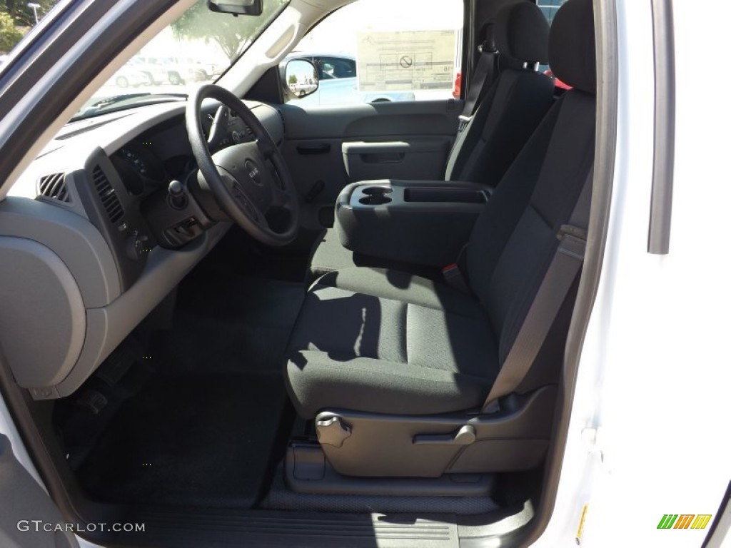 2013 Sierra 1500 Regular Cab - Summit White / Dark Titanium photo #12