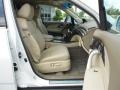 2012 Acura MDX Parchment Interior Front Seat Photo