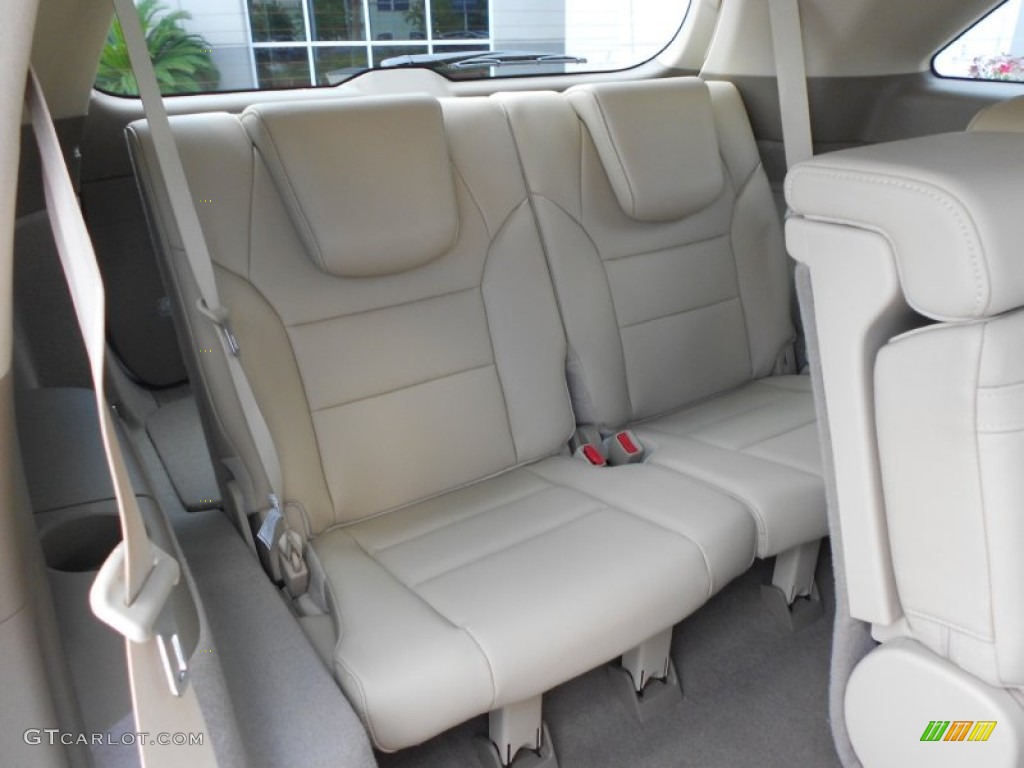 2012 Acura MDX SH-AWD Technology Rear Seat Photo #68201865