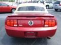 2007 Redfire Metallic Ford Mustang V6 Deluxe Convertible  photo #4