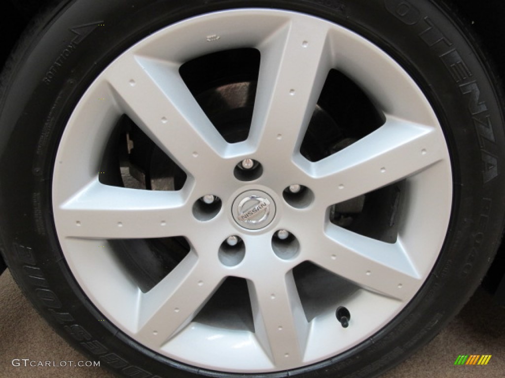 2003 350Z Touring Coupe - Chrome Silver / Carbon Black photo #13