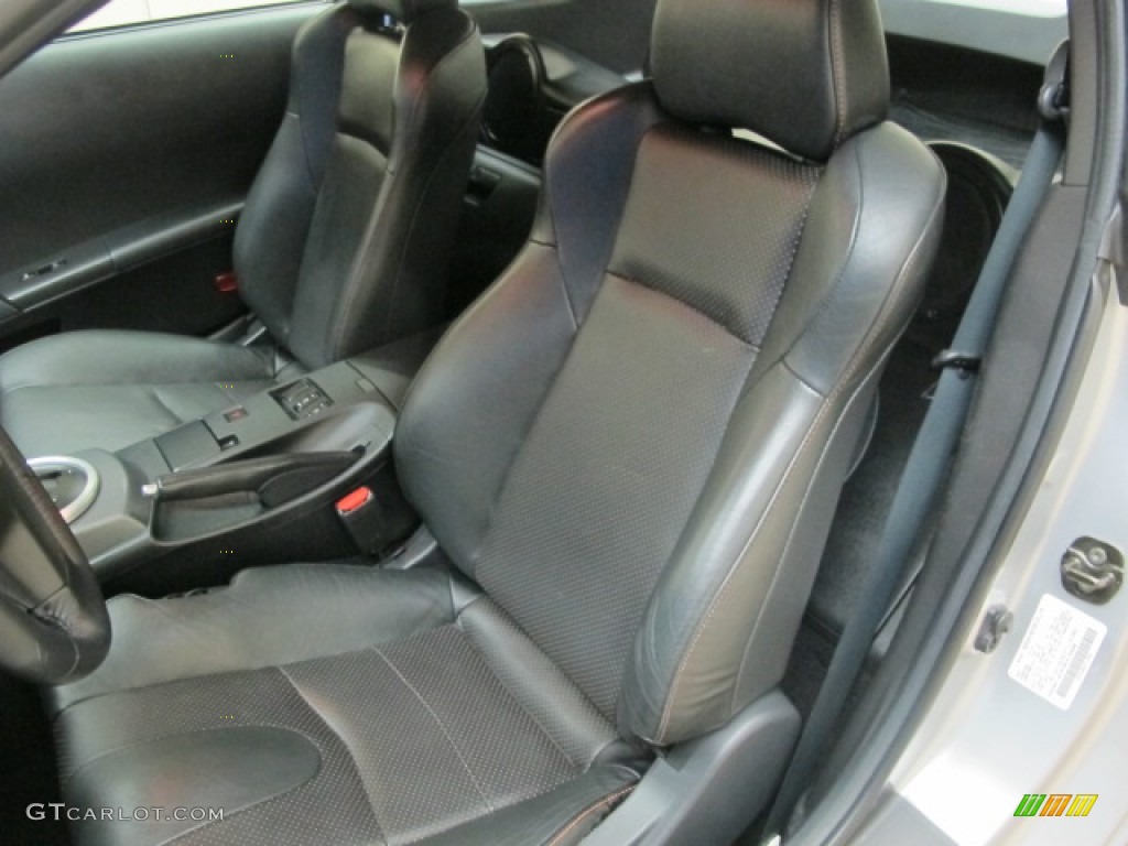 2003 350Z Touring Coupe - Chrome Silver / Carbon Black photo #18
