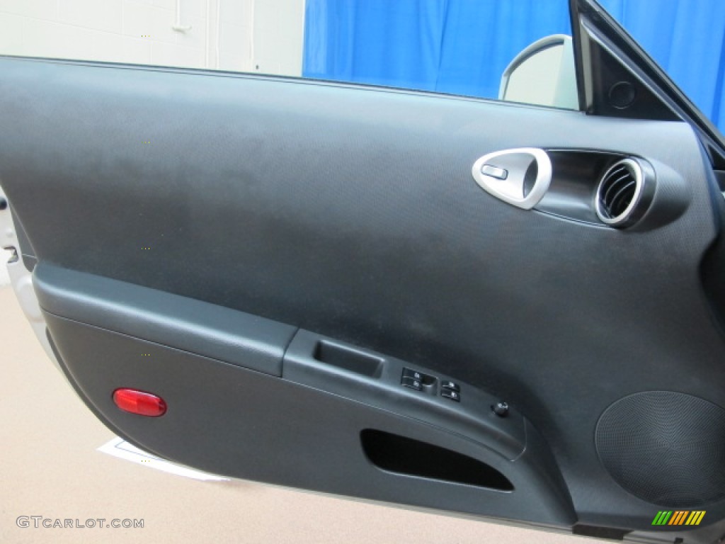 2003 350Z Touring Coupe - Chrome Silver / Carbon Black photo #33
