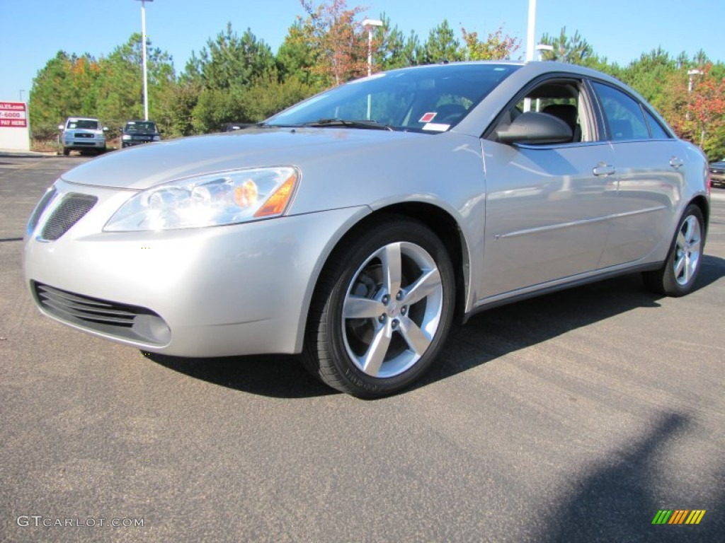 2006 G6 GTP Sedan - Liquid Silver Metallic / Ebony photo #1