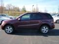 2009 Barolo Red Metallic Mercedes-Benz ML 350 4Matic  photo #3