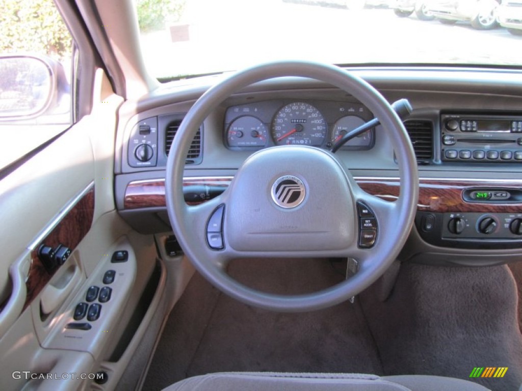 2002 Grand Marquis GS - Aspen Green Metallic / Light Graphite Grey photo #12