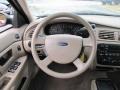 Medium/Dark Pebble Beige 2006 Ford Taurus SE Steering Wheel