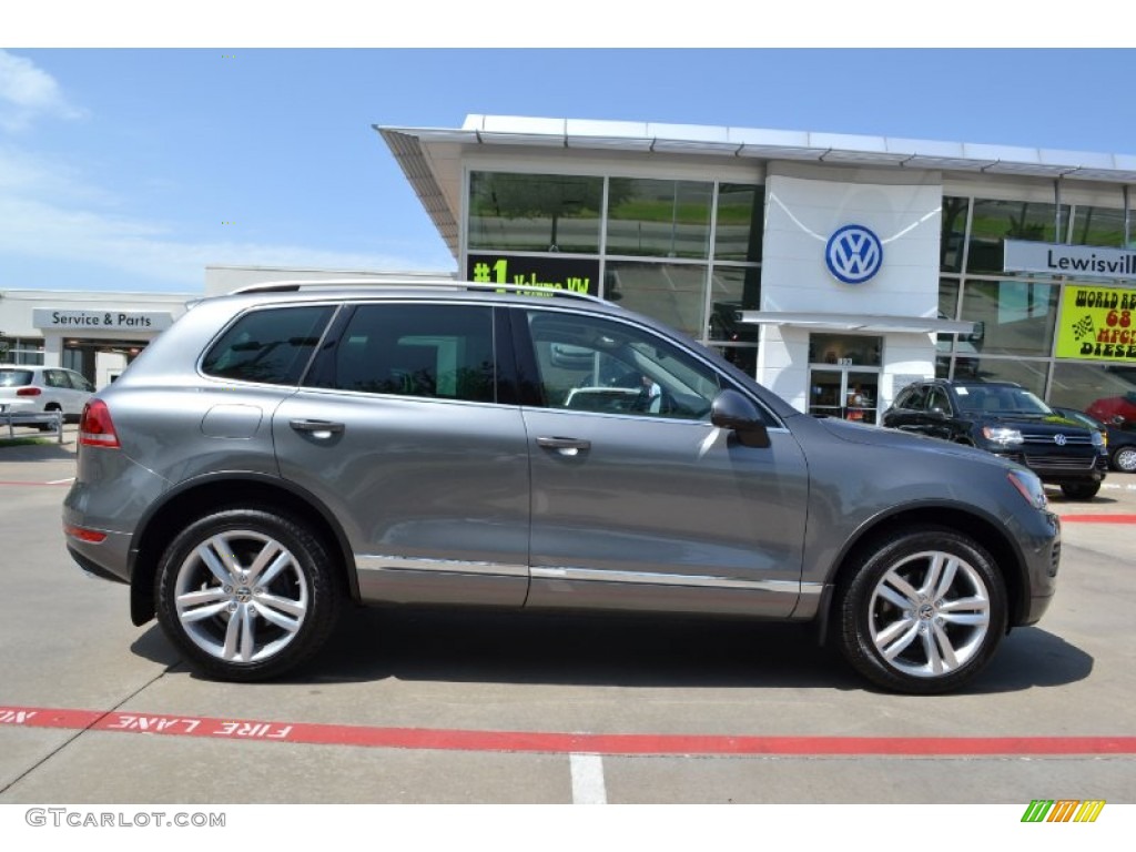 2012 Touareg TDI Executive 4XMotion - Canyon Gray Metallic / Black Anthracite photo #6