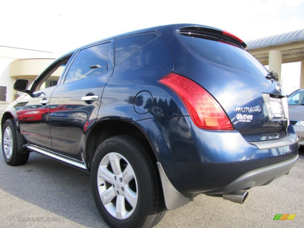 2006 Murano SL - Midnight Blue Pearl / Cafe Latte photo #2