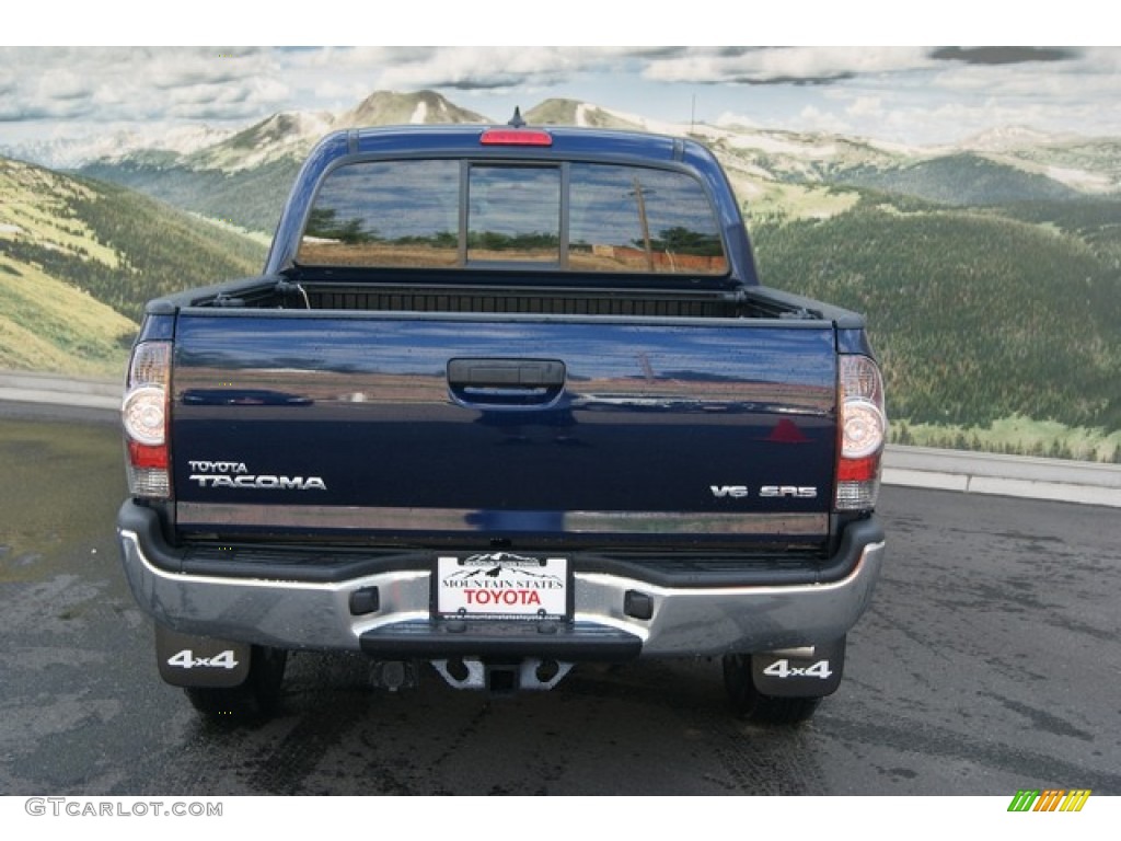 2012 Tacoma V6 Double Cab 4x4 - Nautical Blue Metallic / Graphite photo #5