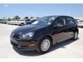 Black 2013 Volkswagen Golf 4 Door Exterior