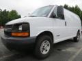 Summit White 2006 Chevrolet Express 2500 Cargo Van Exterior