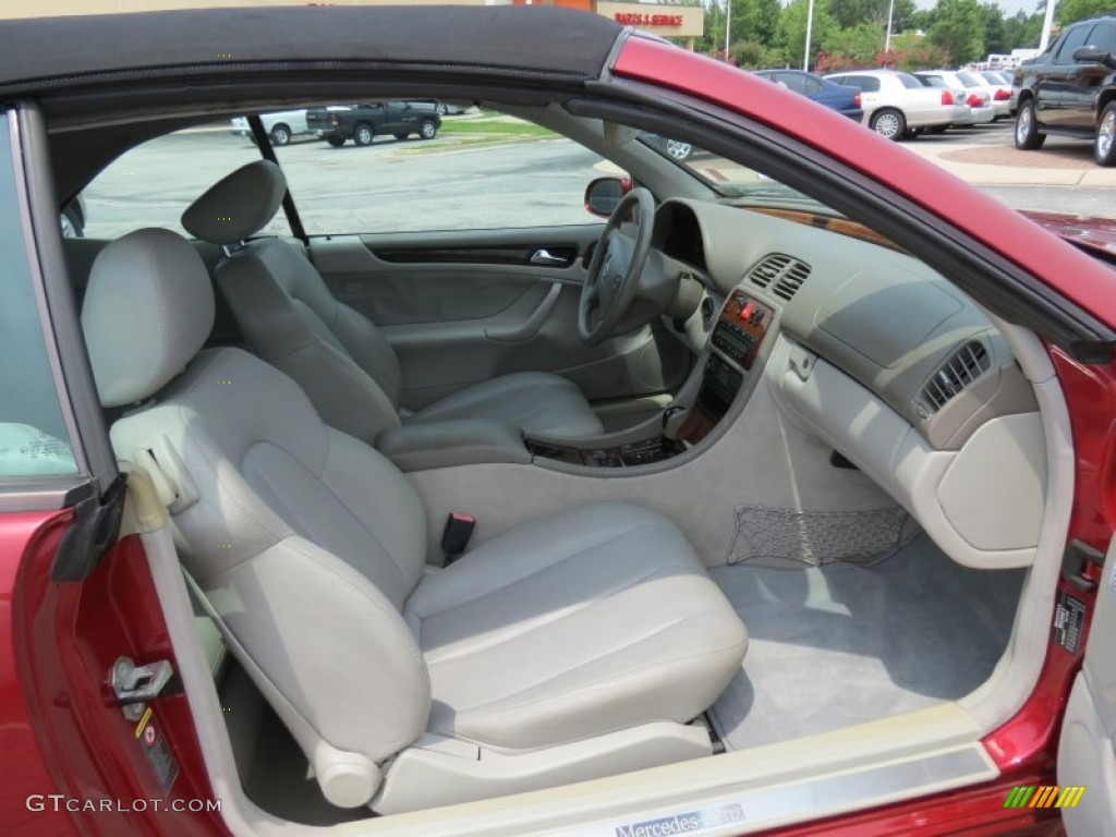 2002 Mercedes-Benz CLK 320 Cabriolet Interior Color Photos