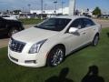 White Diamond Tricoat 2013 Cadillac XTS Luxury FWD Exterior