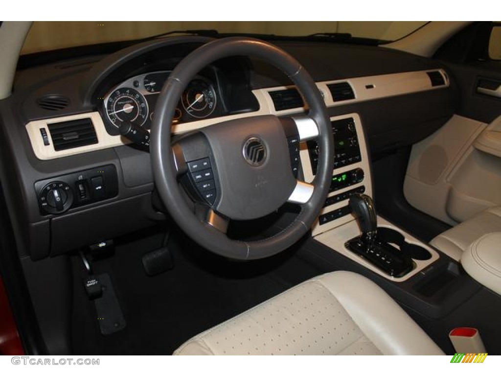2009 Sable Premier Sedan - Sangria Red Metallic / Light Camel photo #13