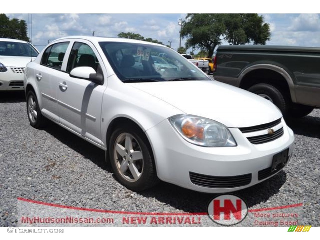 2006 Cobalt LT Sedan - Summit White / Neutral photo #1