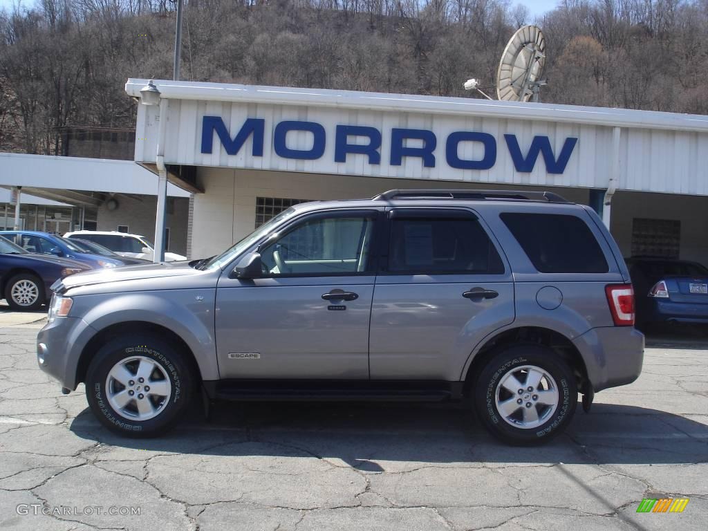 2008 Escape XLT V6 4WD - Tungsten Grey Metallic / Stone photo #1