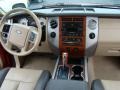 Charcoal Black/Camel 2007 Ford Expedition EL Eddie Bauer 4x4 Dashboard