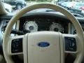 Charcoal Black/Camel 2007 Ford Expedition EL Eddie Bauer 4x4 Steering Wheel