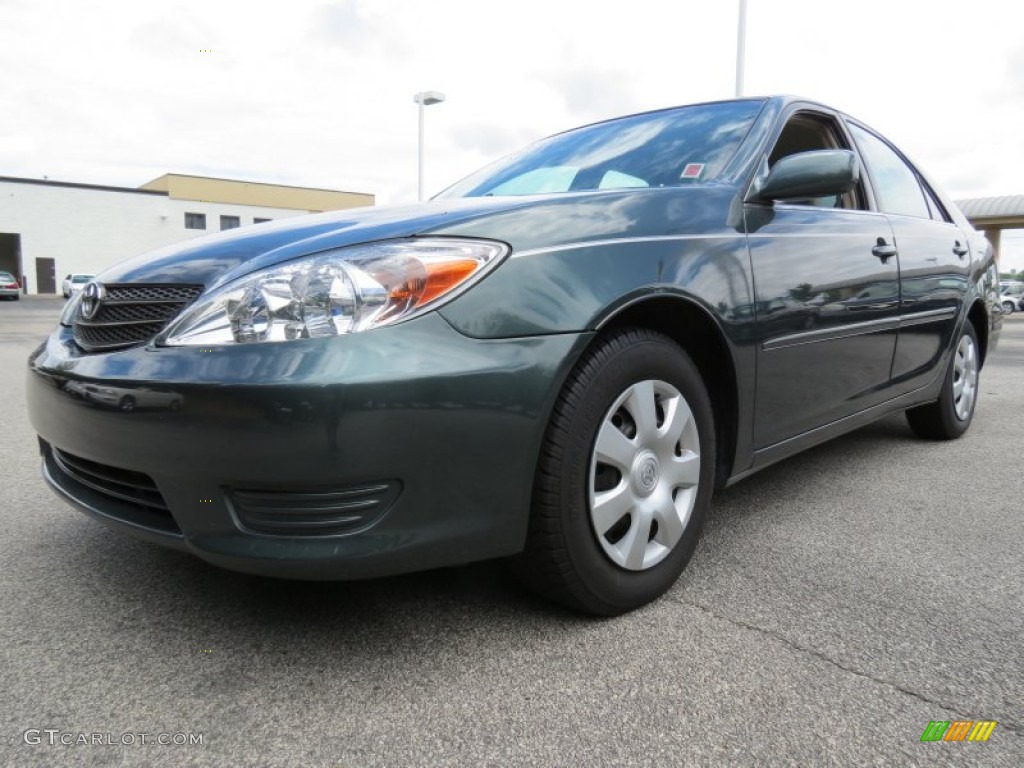Aspen Green Pearl 2004 Toyota Camry LE Exterior Photo #68212731