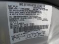 TS: Silver Frost Metallic 2002 Mercury Sable LS Premium Sedan Color Code