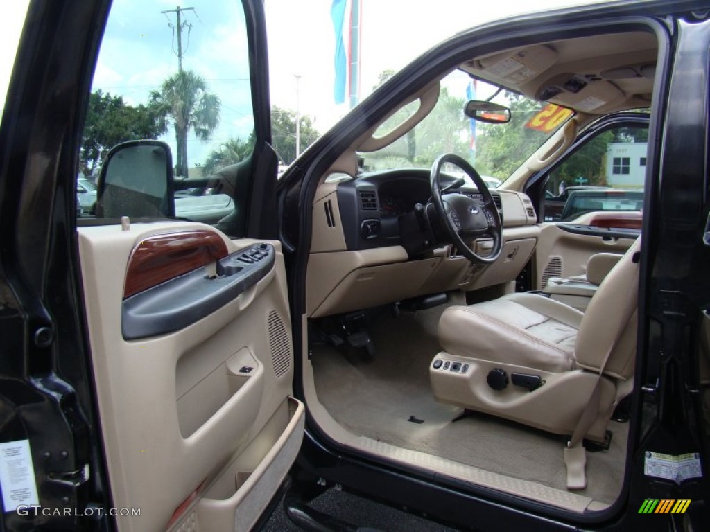 2005 Excursion Limited 4X4 - Black / Medium Pebble photo #9