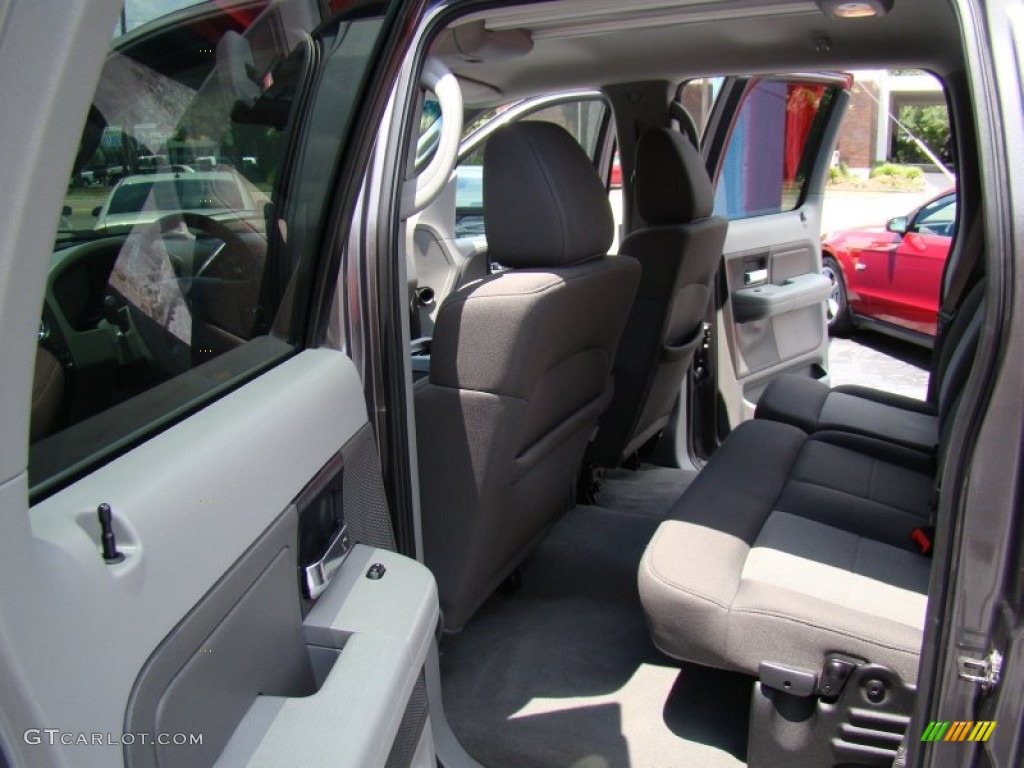 2006 F150 XLT SuperCrew - Dark Shadow Grey Metallic / Medium/Dark Flint photo #10