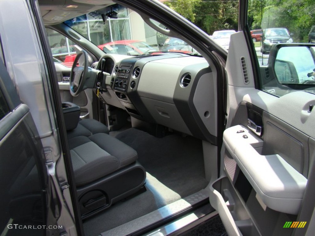 2006 F150 XLT SuperCrew - Dark Shadow Grey Metallic / Medium/Dark Flint photo #11