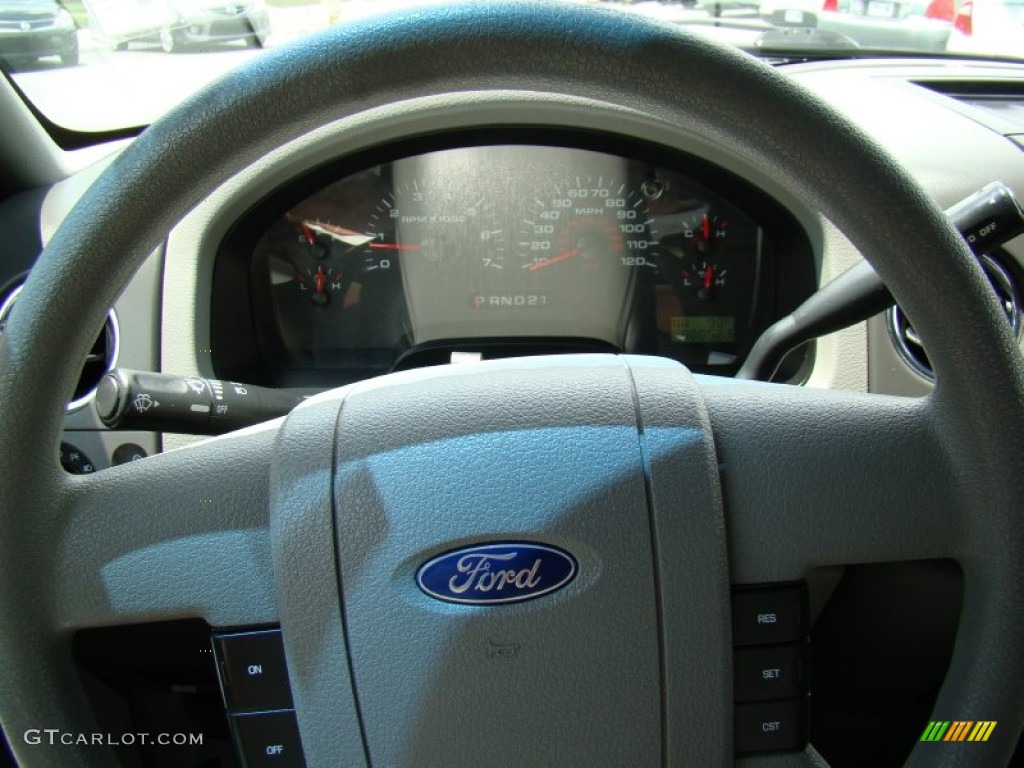 2006 F150 XLT SuperCrew - Dark Shadow Grey Metallic / Medium/Dark Flint photo #17
