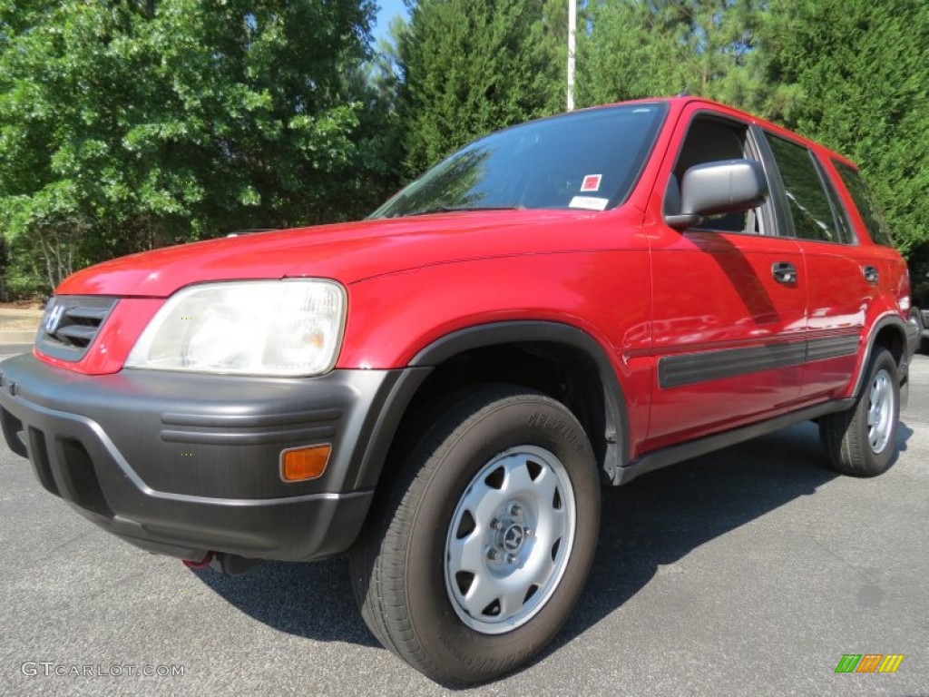 2001 CR-V LX - Milano Red / Dark Gray photo #1