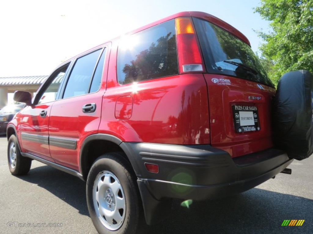 2001 CR-V LX - Milano Red / Dark Gray photo #2