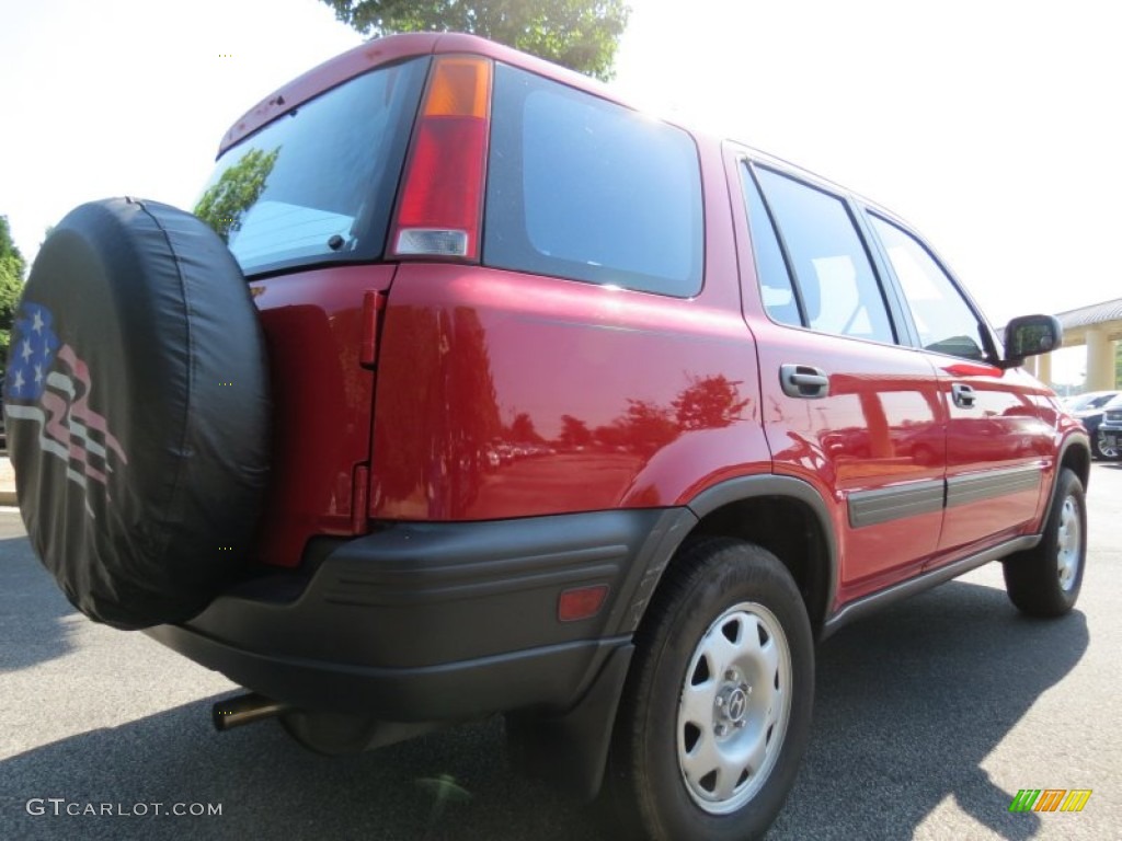 2001 CR-V LX - Milano Red / Dark Gray photo #3