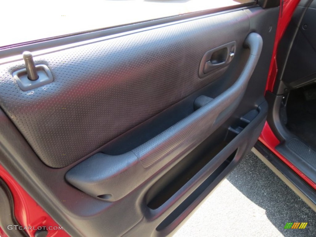 2001 CR-V LX - Milano Red / Dark Gray photo #7