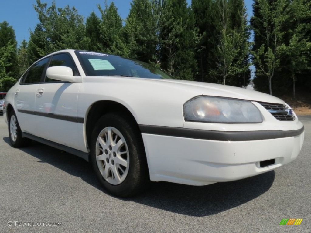 White 2001 Chevrolet Impala Standard Impala Model Exterior Photo #68215023