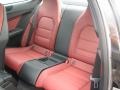 Red/Black Rear Seat Photo for 2013 Mercedes-Benz C #68215359