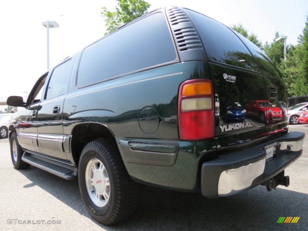 2001 Yukon XL SLT - Polo Green Metallic / Neutral Tan/Shale photo #2