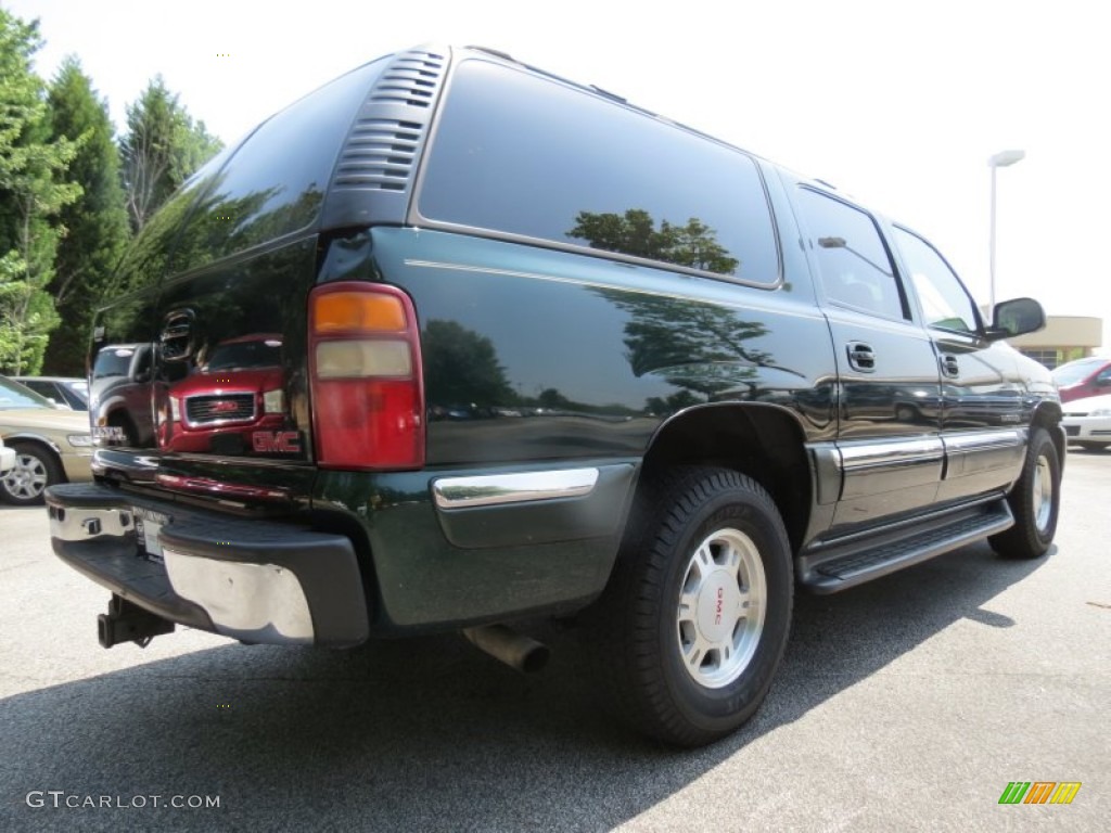 2001 Yukon XL SLT - Polo Green Metallic / Neutral Tan/Shale photo #3